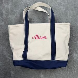New L.L. Bean Medium Boat and Tote Navy